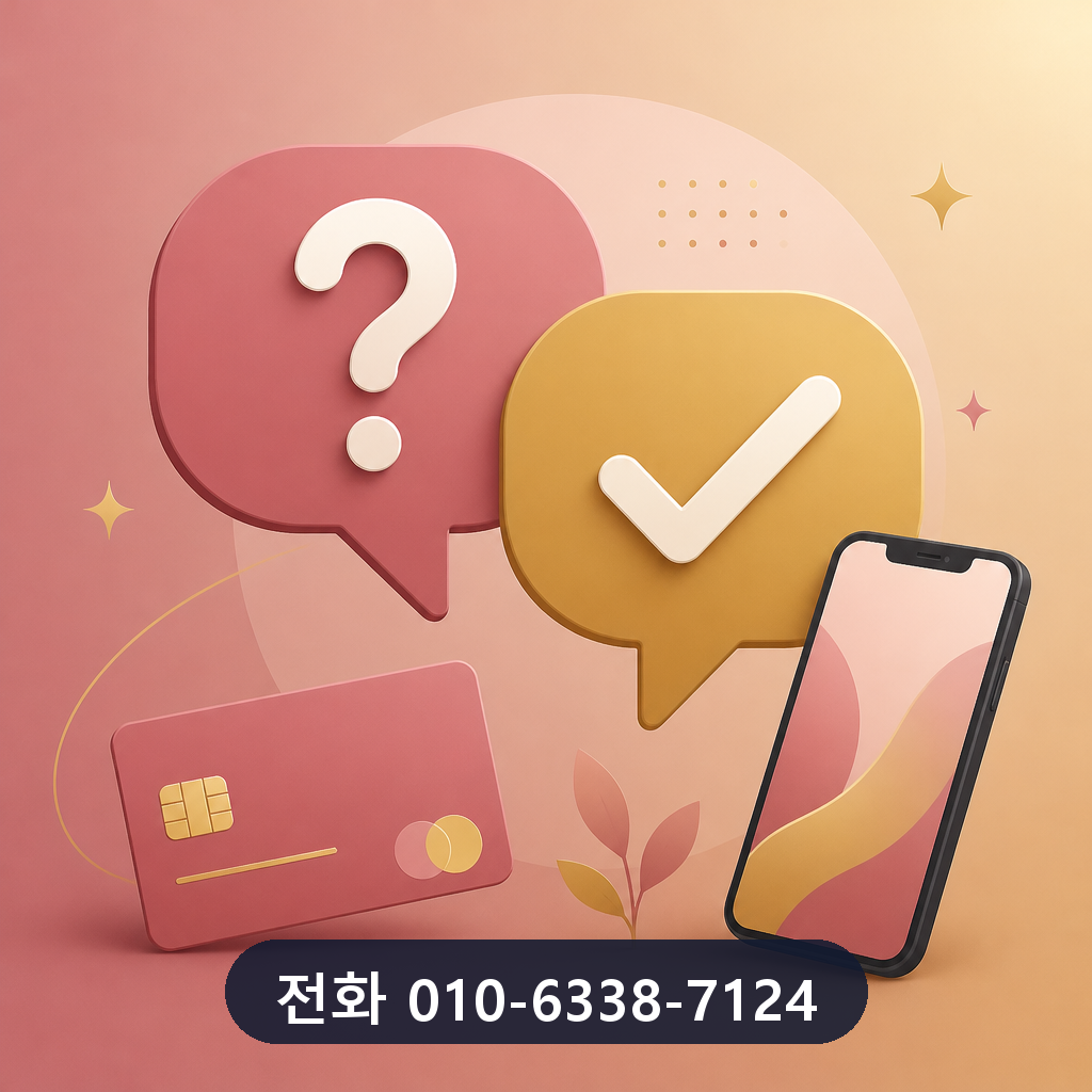 신용카드 현금화 대행사 자주 묻는 질문 이미지
